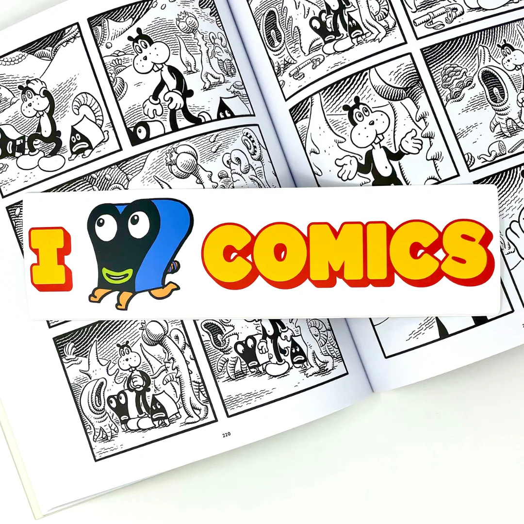 I Pupshaw Comics Bumper Sticker by Jim Woodring - Image 3