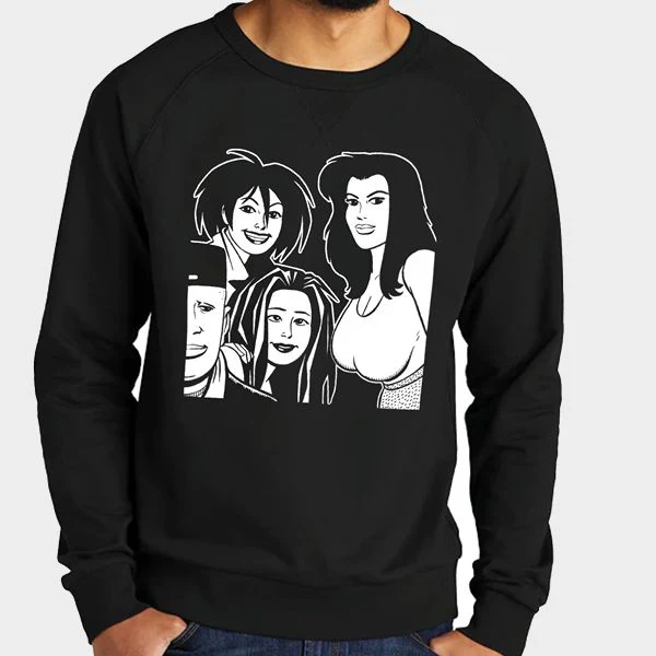 Love and Rockets Crew Neck Sweatshirt
