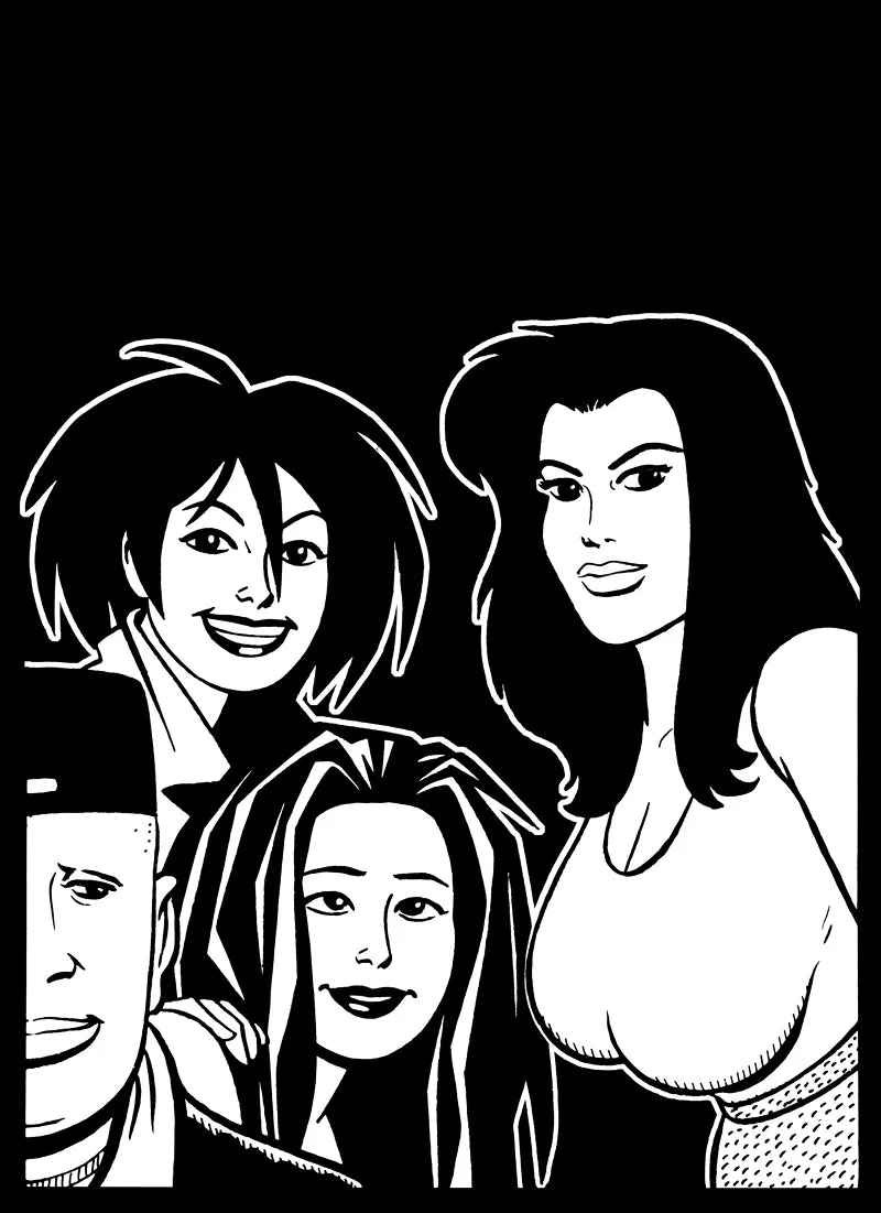 Love and Rockets Crew Neck Sweatshirt - Image 2