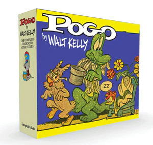 Pogo The Complete Syndicated Comic Strips Box Set: Volume 3 & 4: Evidence To The Contrary and Under The Bamboozle Bush