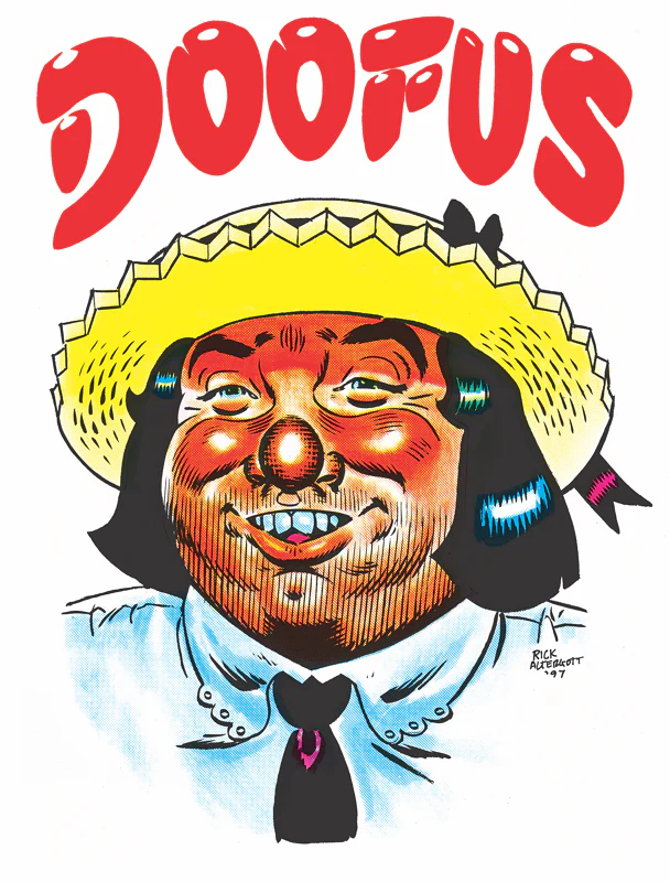 Rick Altergott's "Doofus" Sticker