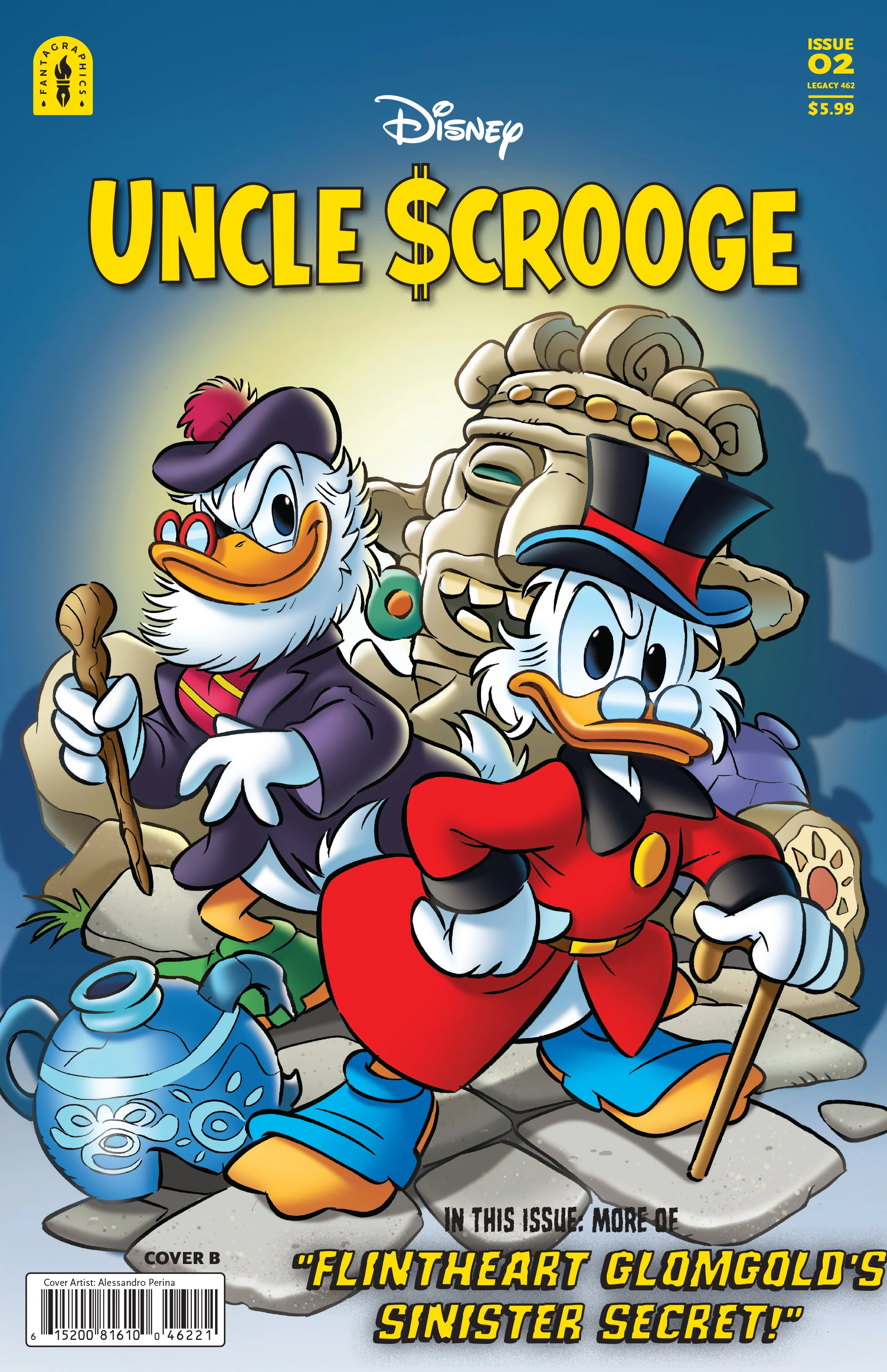 Uncle Scrooge Legacy #462: Flintheart Glomgold's Sinister Secret Part 2 - Image 2